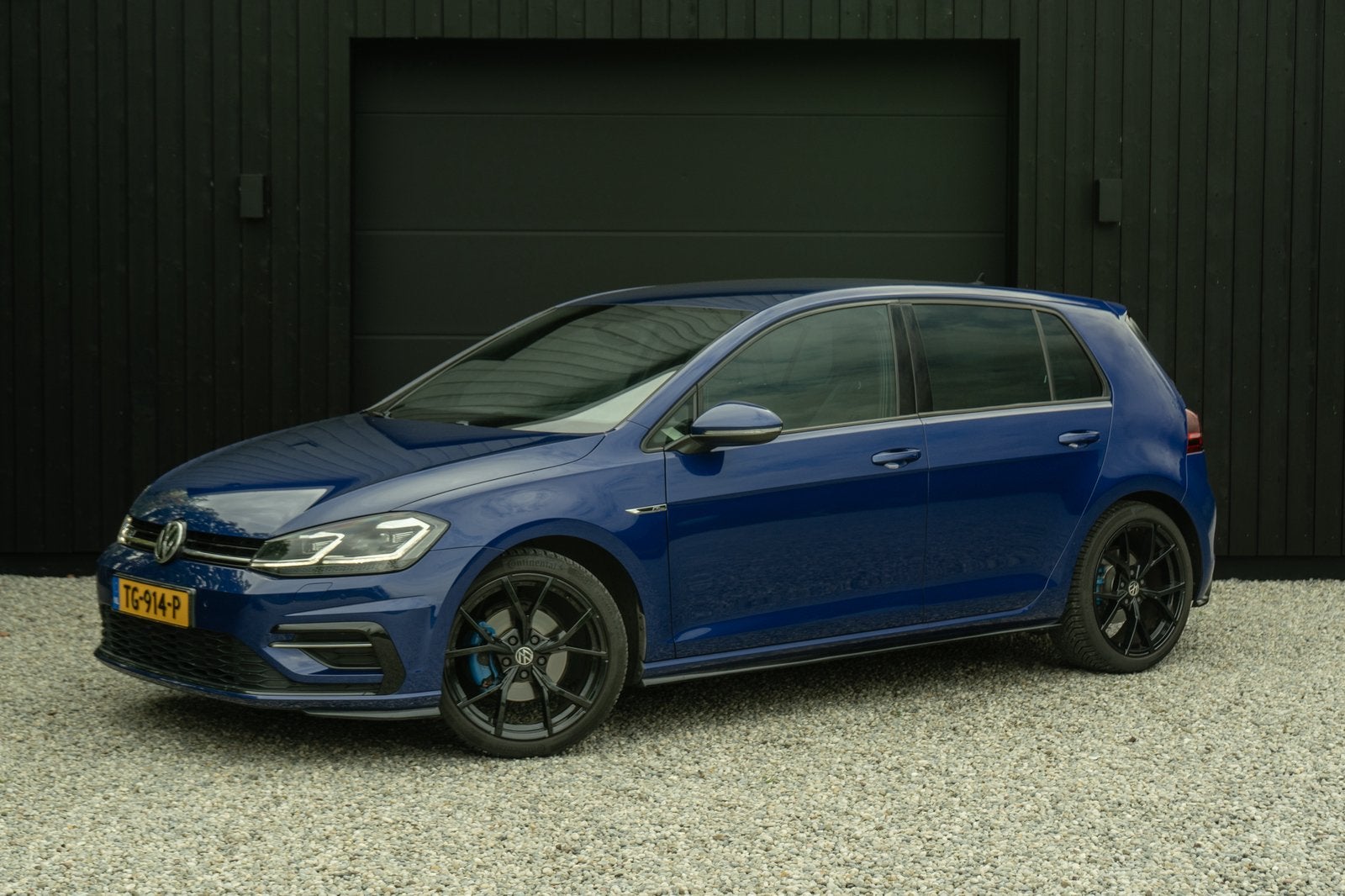 Volkswagen Golf 1.5 TSI 150pk DSG 2018 ACC Trekhaak Camera, 1498 cc, 4 cilinders, Blauw, Alcantara