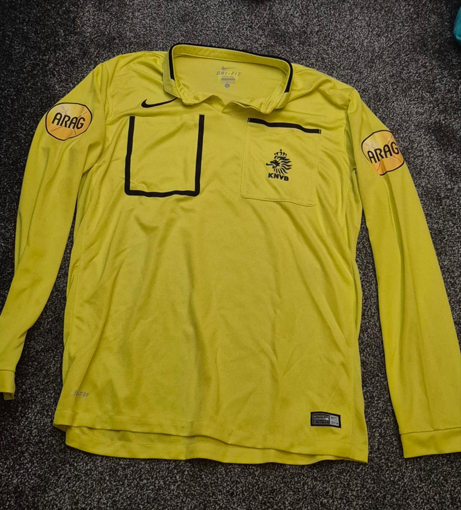 Scheidsrechtersshirt Nike Maat XL, Maat XL, Ophalen of Verzenden, Gebruikt, Shirt