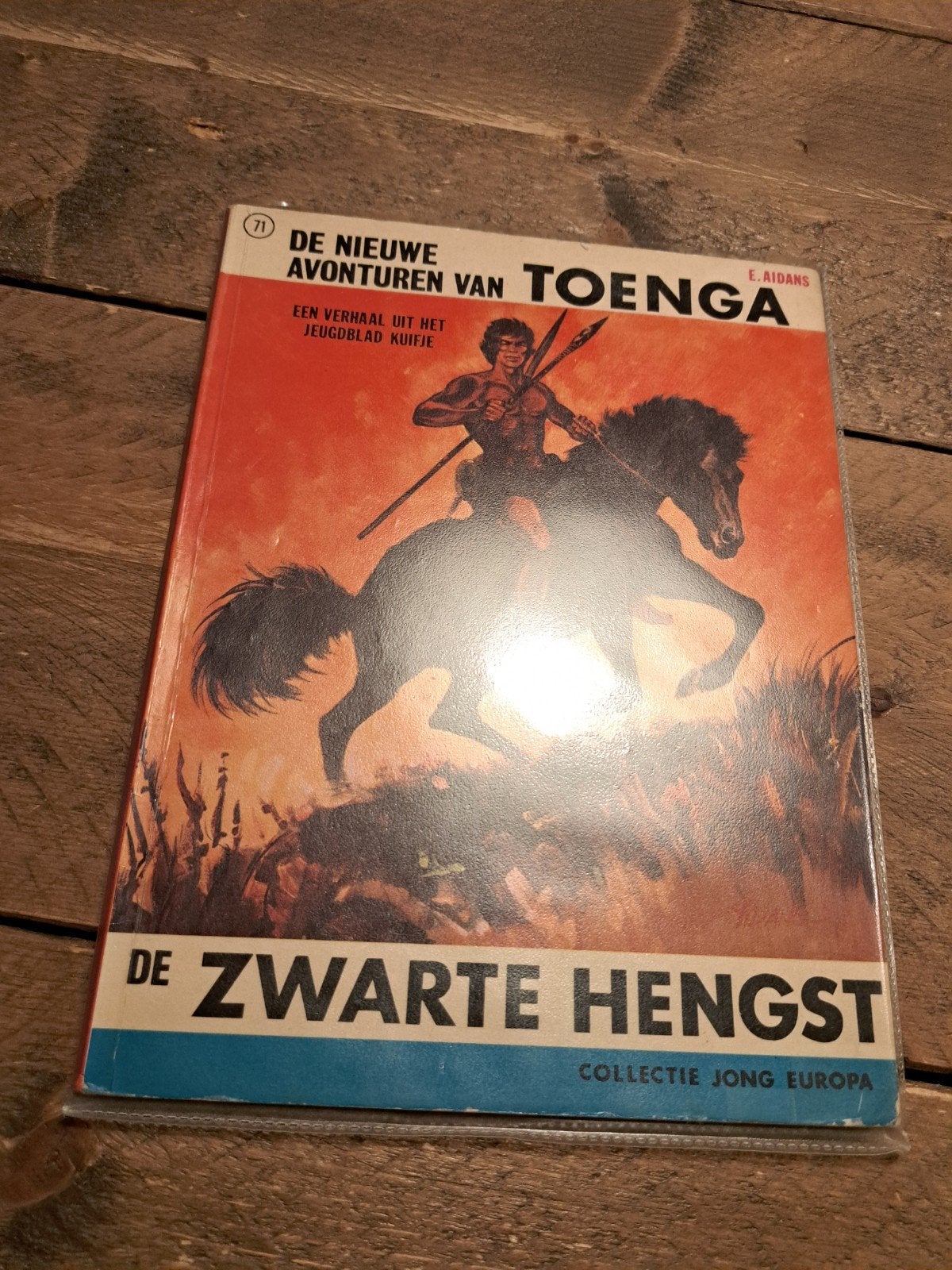 Toenga De zwarte hengst, Eén stripboek, Ophalen of Verzenden