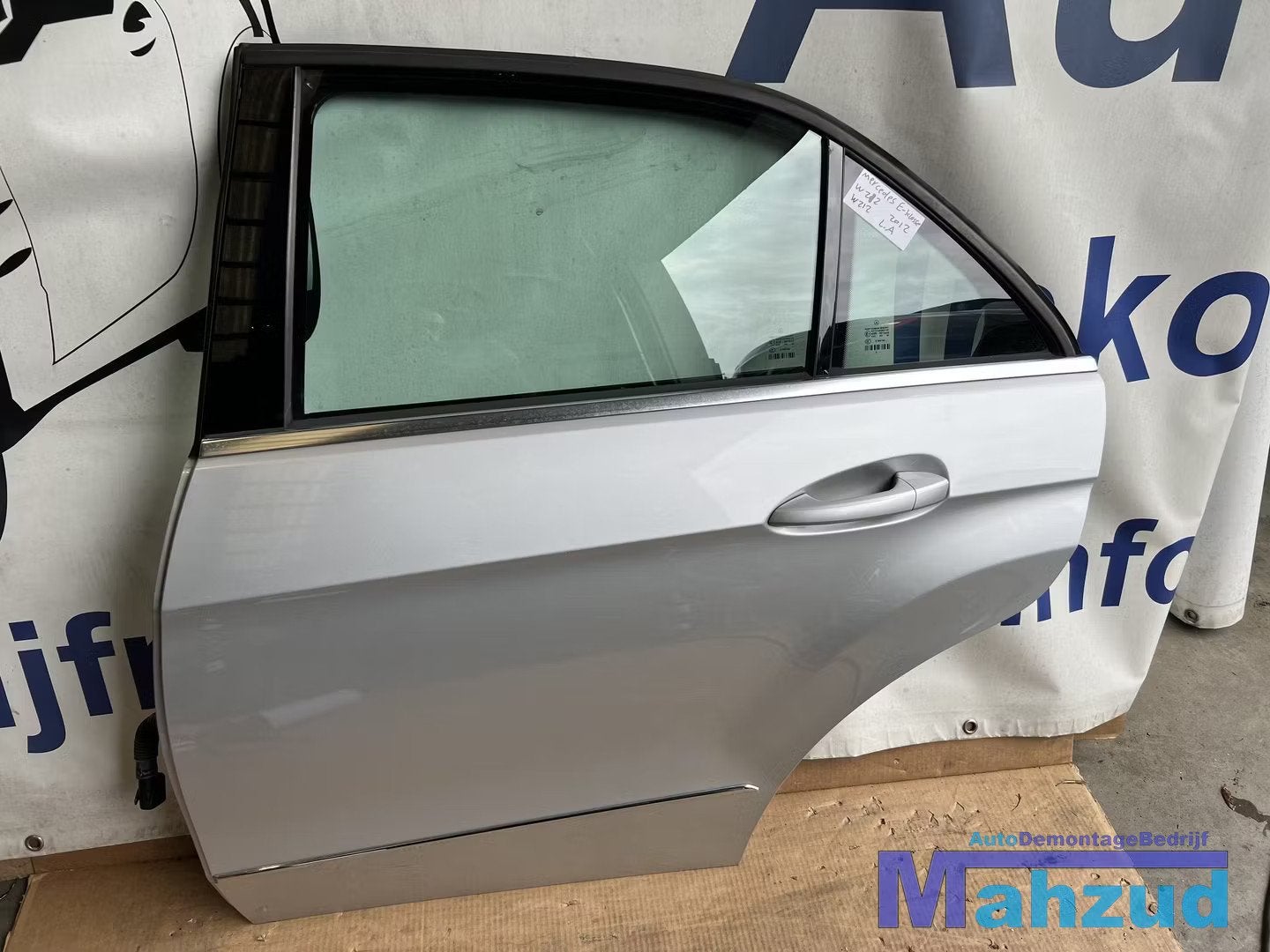 MERCEDES E KLASSE W212 SEDAN Links achter deur portier grijs, Gebruikt, Mercedes-Benz AG, Deur, Mercedes-Benz