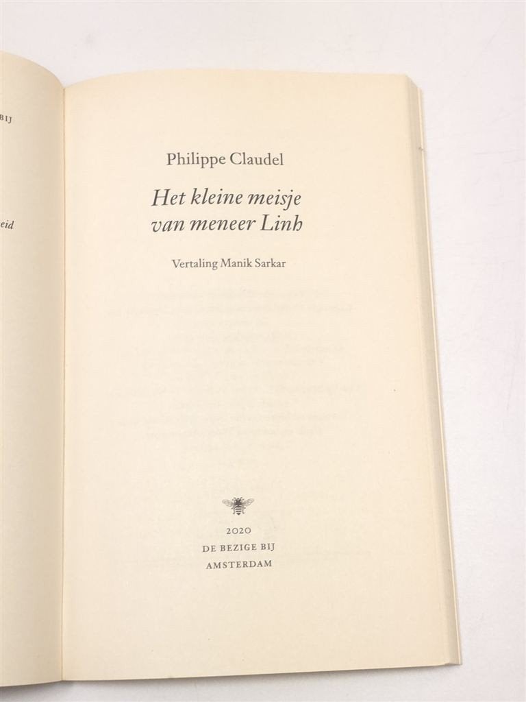 Kleine Meisje van Meneer Linh — Claudel, De Bezige Bij 2020, Boeken, Ophalen of Verzenden, Gelezen