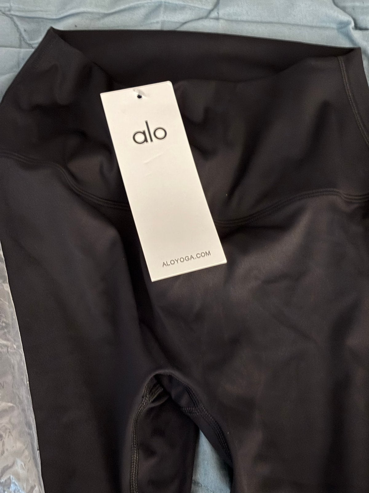 Alo Yoga Legging Zwart - Nieuw met kaartjes, Maat 38/40 (M), Verzenden, Zwart, Nieuw