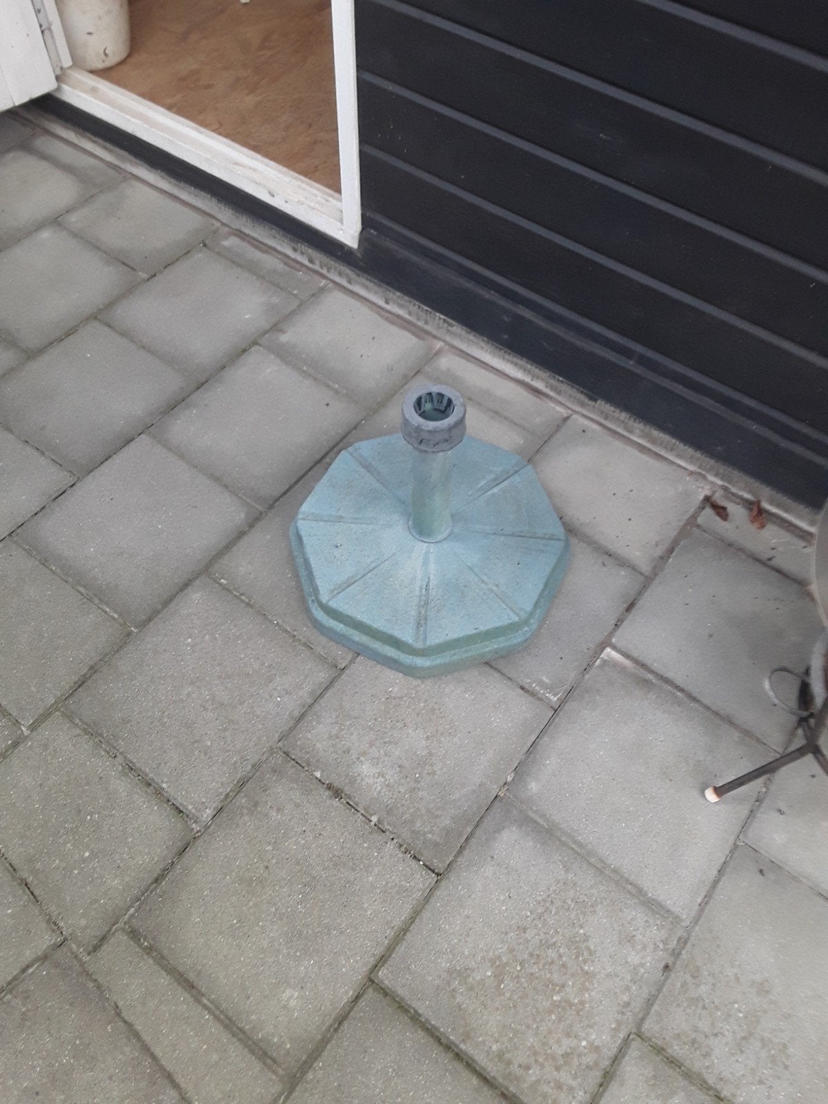 Parasolhouder., Ophalen, Gebruikt, Minder dan 1 meter, Parasolvoet