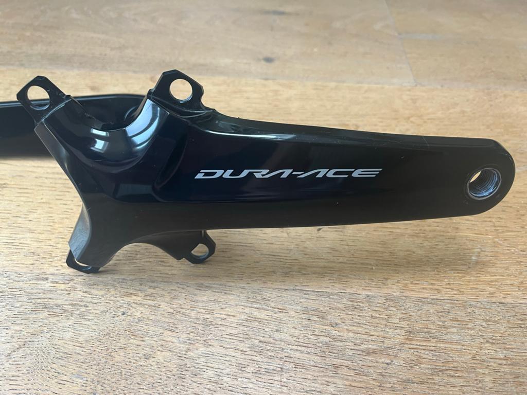 Shimano Dura Ace 9100 crankstel 172,5 mm - Zo goed als nieuw, Ophalen of Verzenden, Zo goed als nieuw, Racefiets, Crankstel of Pedalen