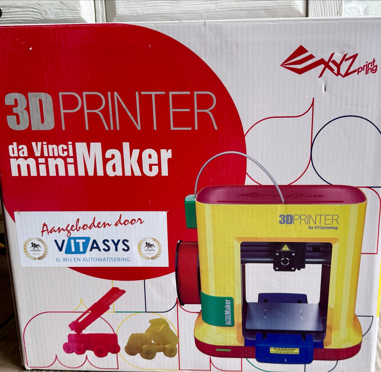 XYZprinting da Vinci miniMaker 3D-printer, Computers en Software, 3D Printers, Nieuw, Filament, Ophalen of Verzenden