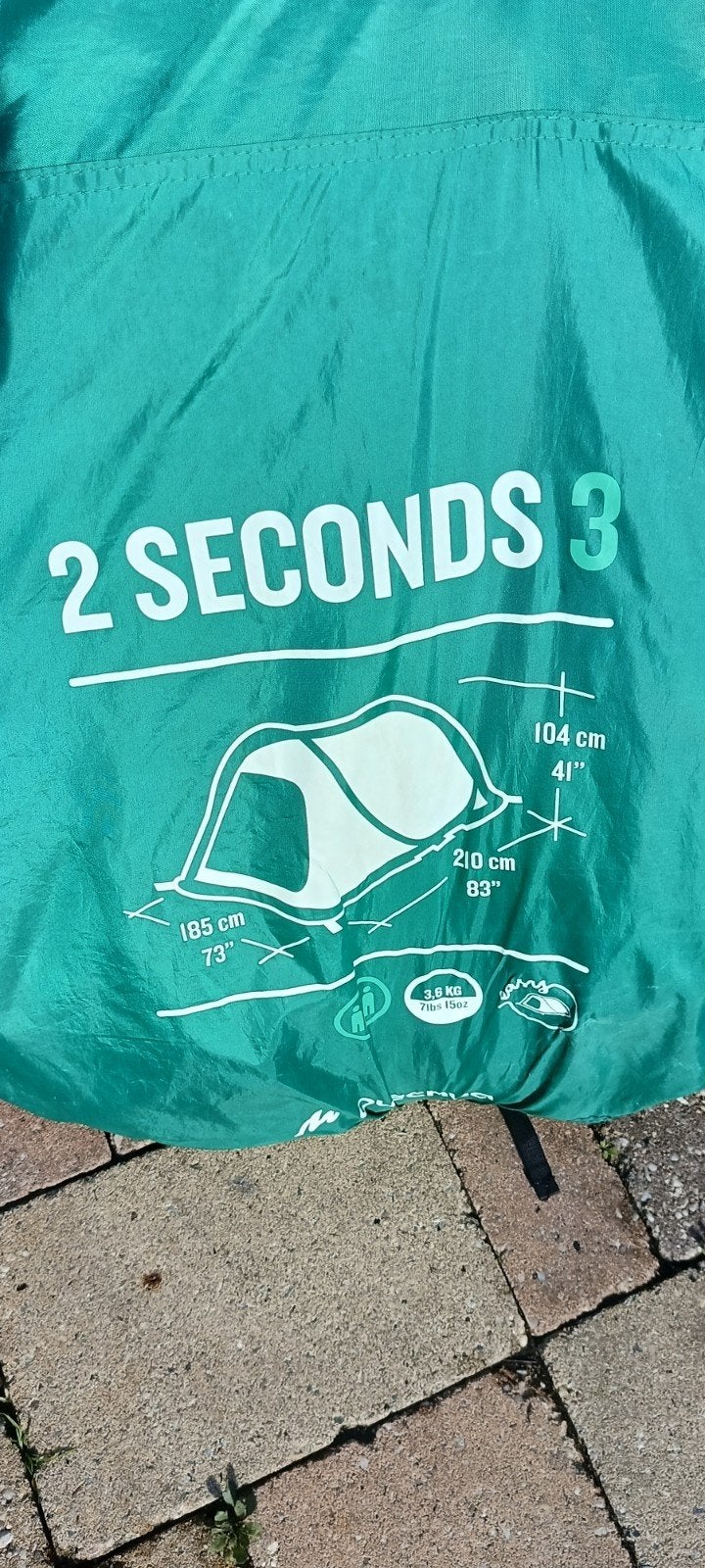 pop up tent Quechua - Decathlon, Ophalen, Gebruikt, Tot en met 3