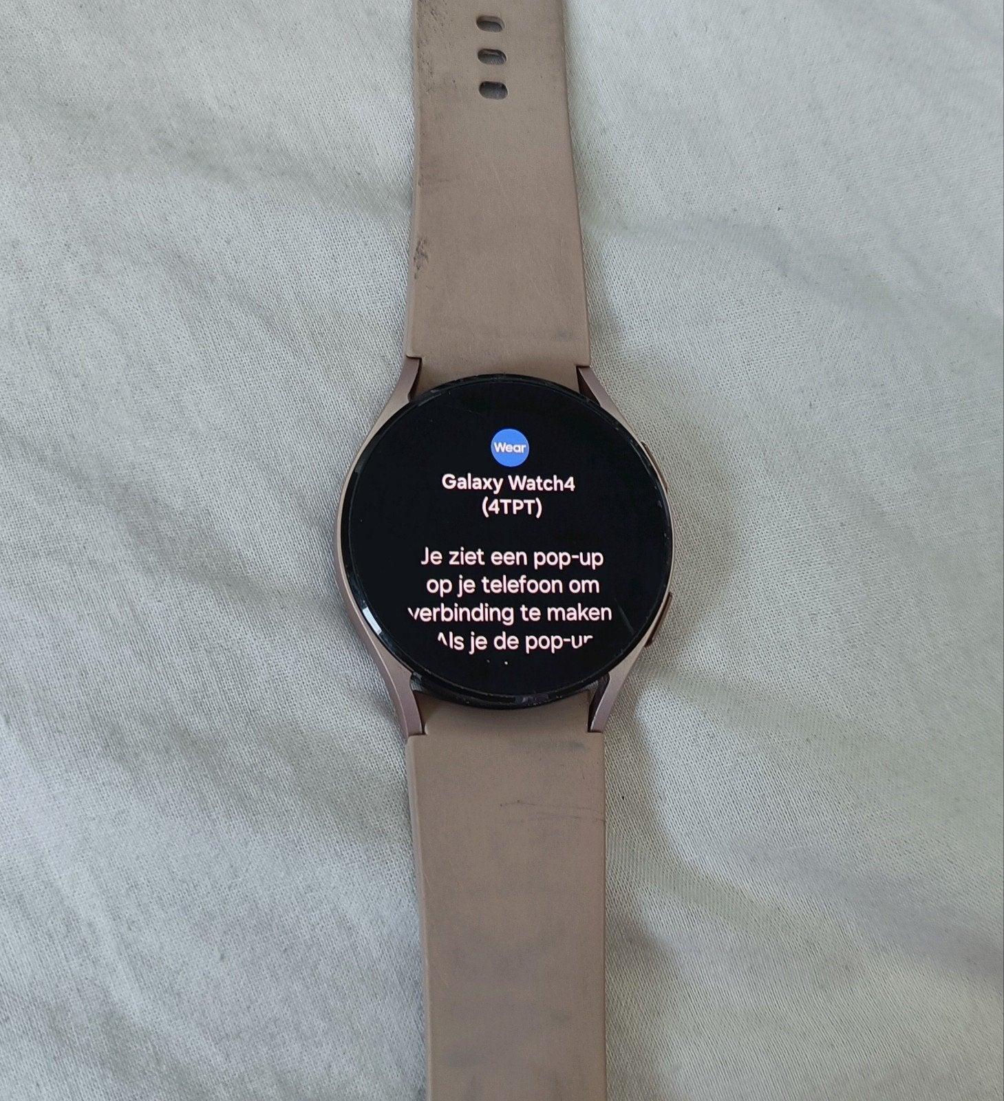 Smartwatch Samsung Galaxy 4, Ophalen, Zwart, Android