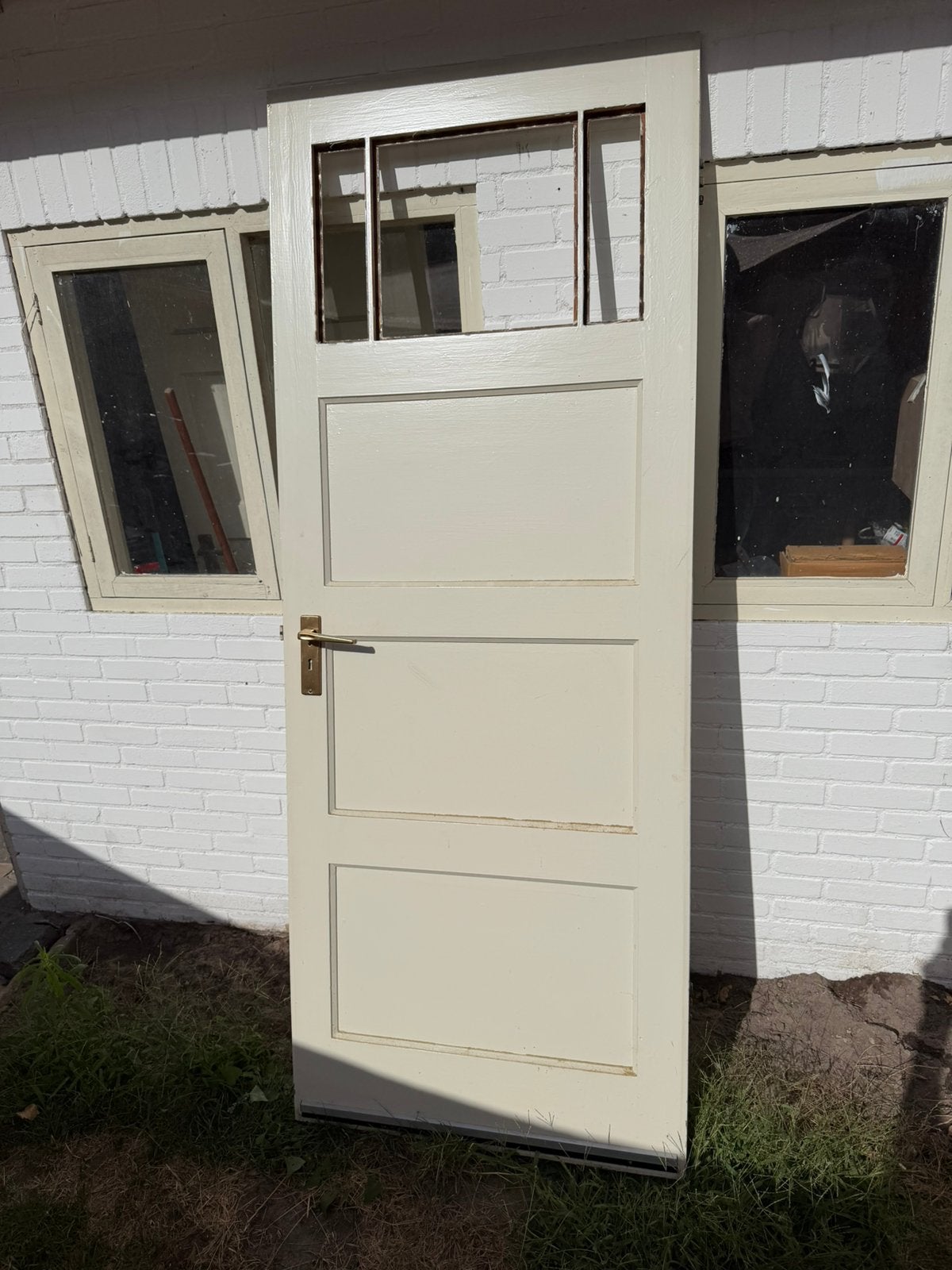 Deuren 212,5 x 82,5 x 3,5cm, Schuur, Zonder ramen, Ophalen, Minder dan 250 cm