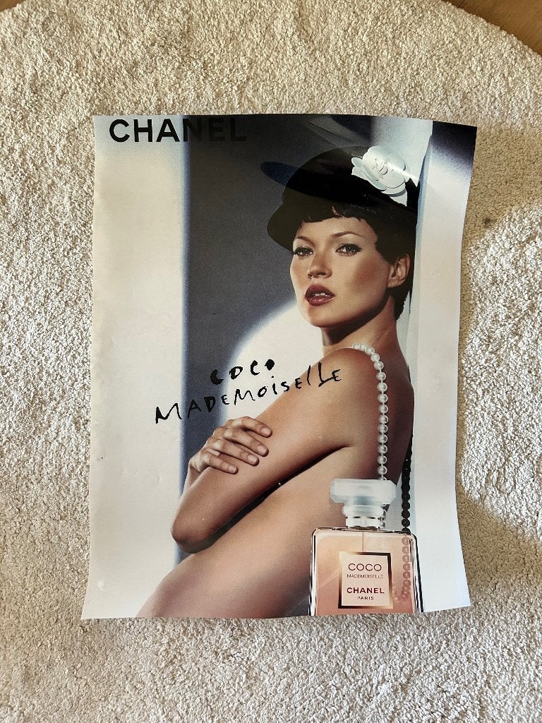 CHANEL lichtbak poster, Ophalen of Verzenden, Gebruikt, Lichtbak of (neon) lamp