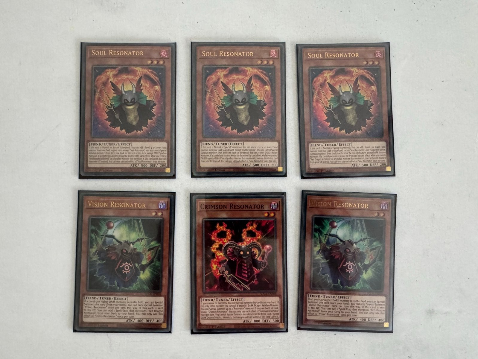 Yu-gi-Oh! Red Dragon Archfiend deck core, Hobby en Vrije tijd, Ophalen of Verzenden, Nieuw, Meerdere kaarten, Foil