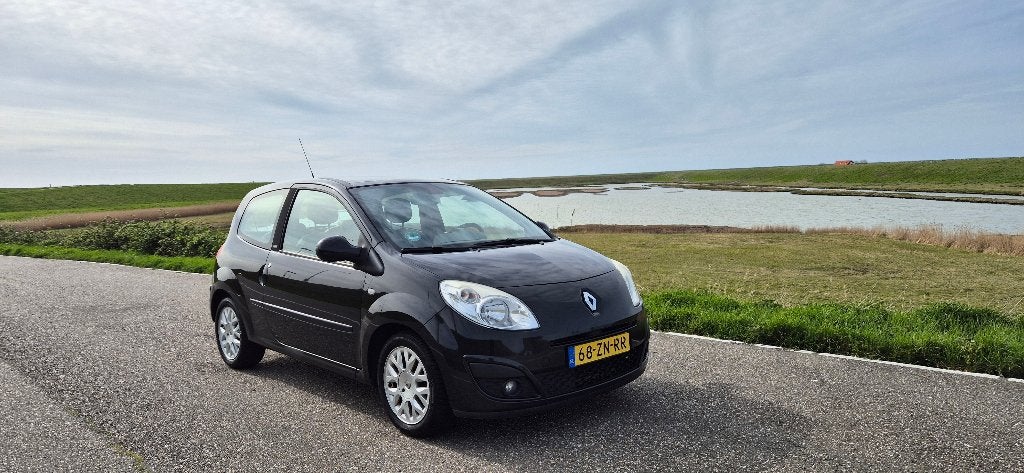 Renault Twingo Initiale 1.2 16V 2008 Zwart, Auto's, Renault, Voorwielaandrijving, Twingo, 4 cilinders, 4 stoelen