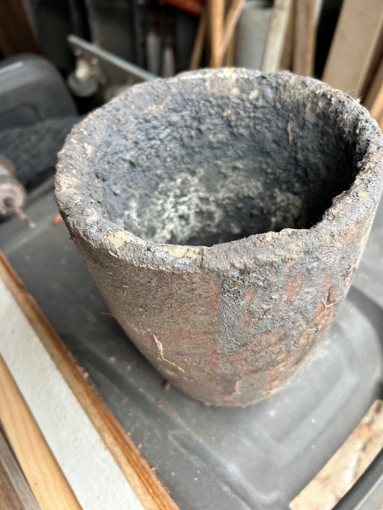 Smeltkroes brons hobby, Ophalen of Verzenden, Gebruikt, Overige typen