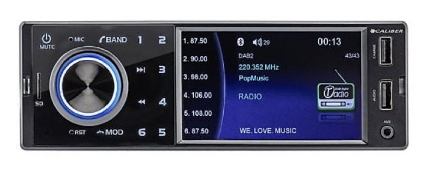 Autoradio Caliber type RMD 402 DAB-BT, Ophalen of Verzenden, Nieuw