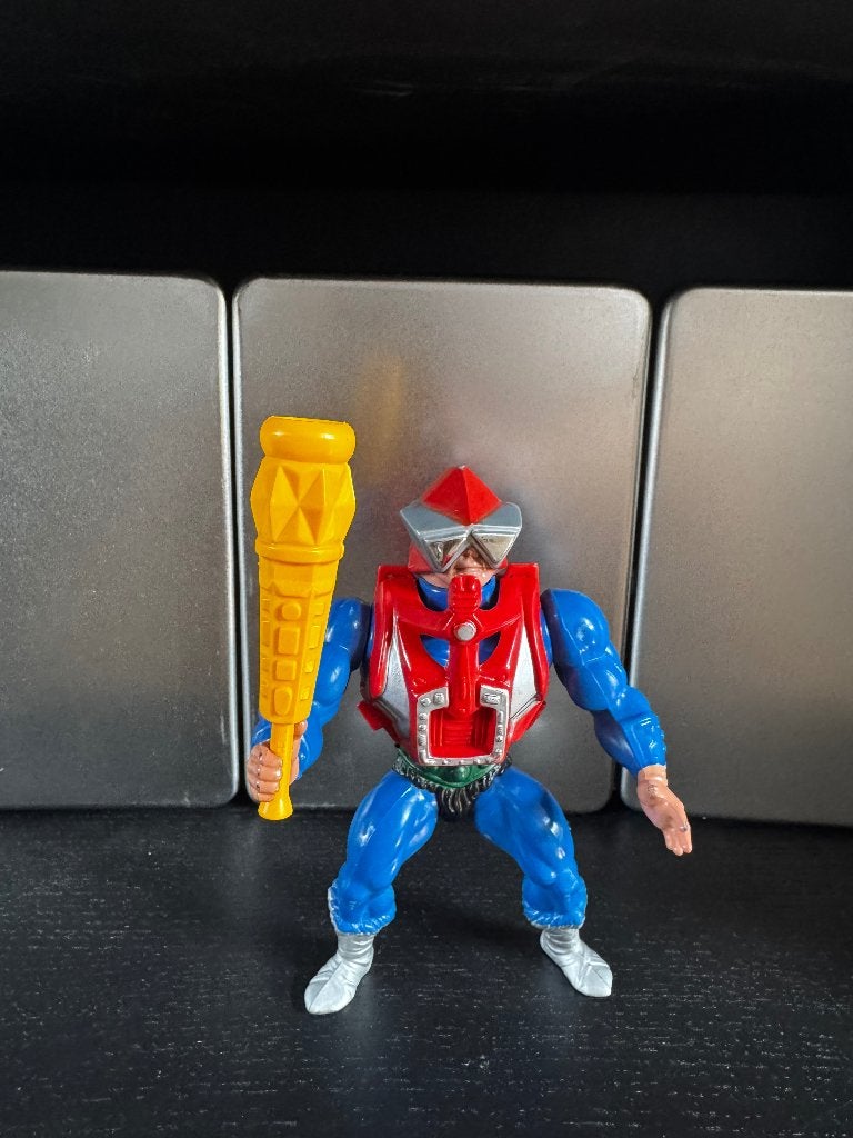 Vintage MOTU Mekaneck (1983) – 100% Compleet!, Ophalen of Verzenden, Gebruikt