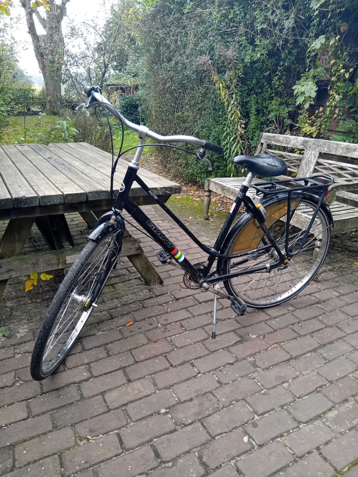 Giant Damesfiets met 3 Versnellingen - Maat M, Fietsen en Brommers, Ophalen, Gebruikt, Versnellingen, Giant