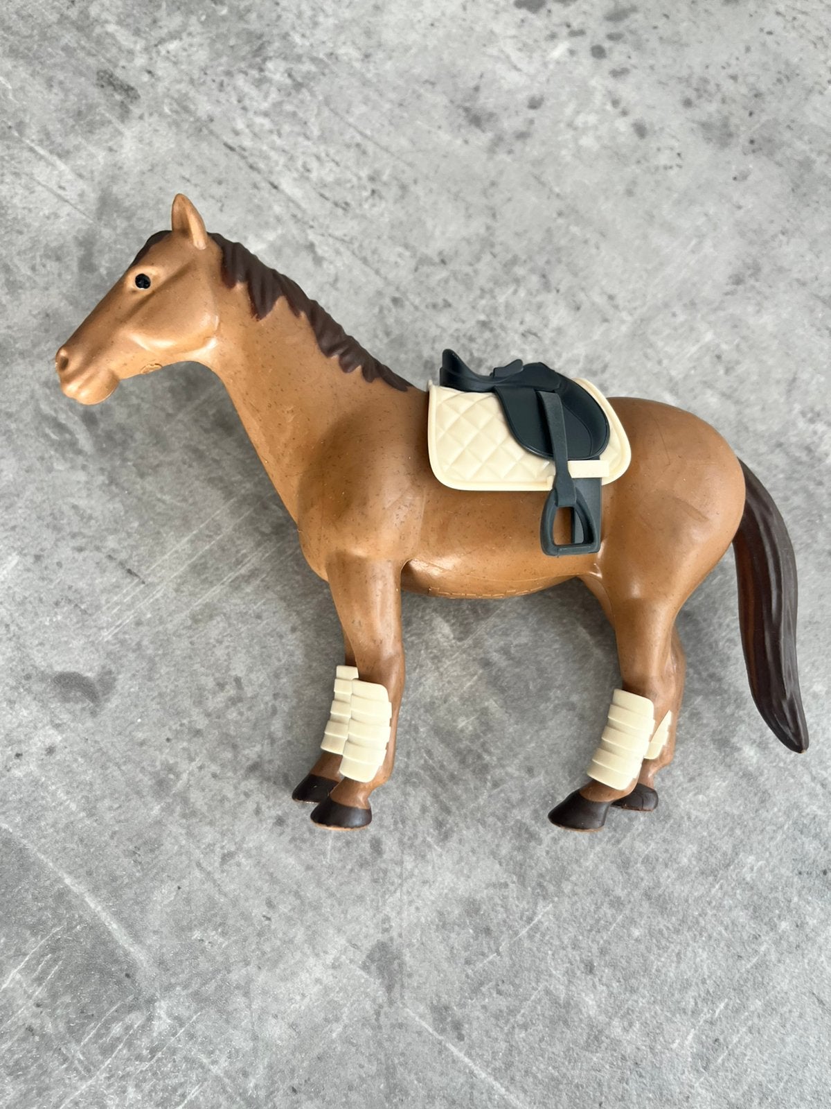Bruder paarden springset met hekwerk, Ophalen of Verzenden, Zo goed als nieuw