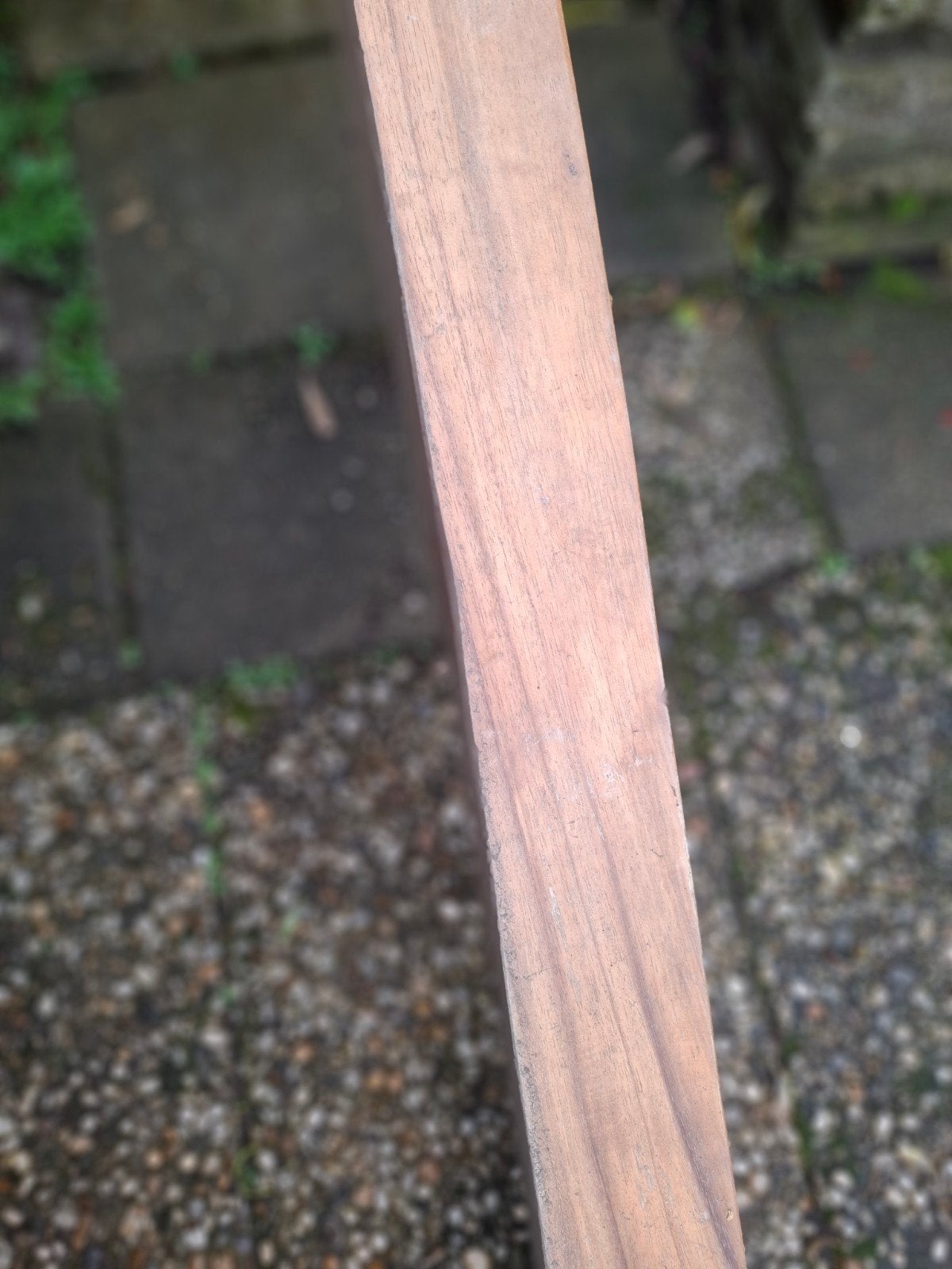Teak Houten Balk - 163x8x10 cm, Ophalen of Verzenden