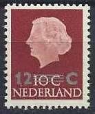 Nederland NVPH nr 712 ongebruikt Opruimingsopdruk 1958, Ophalen of Verzenden, Na 1940, Postfris