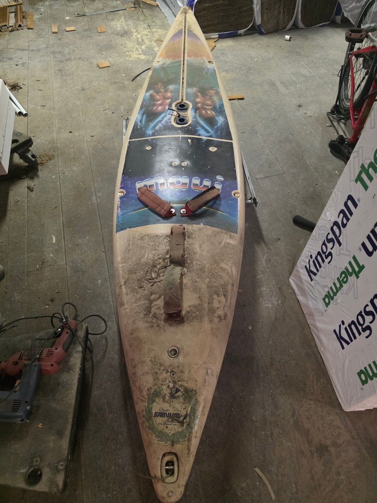 surf plank, Watersport en Boten, Windsurfen, Ophalen, Gebruikt, Plank