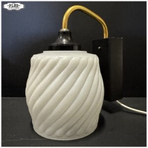 Set van twee wandlampen Lampen Bedlampen, Overige merken, Gebruikt, Zwart, Glas