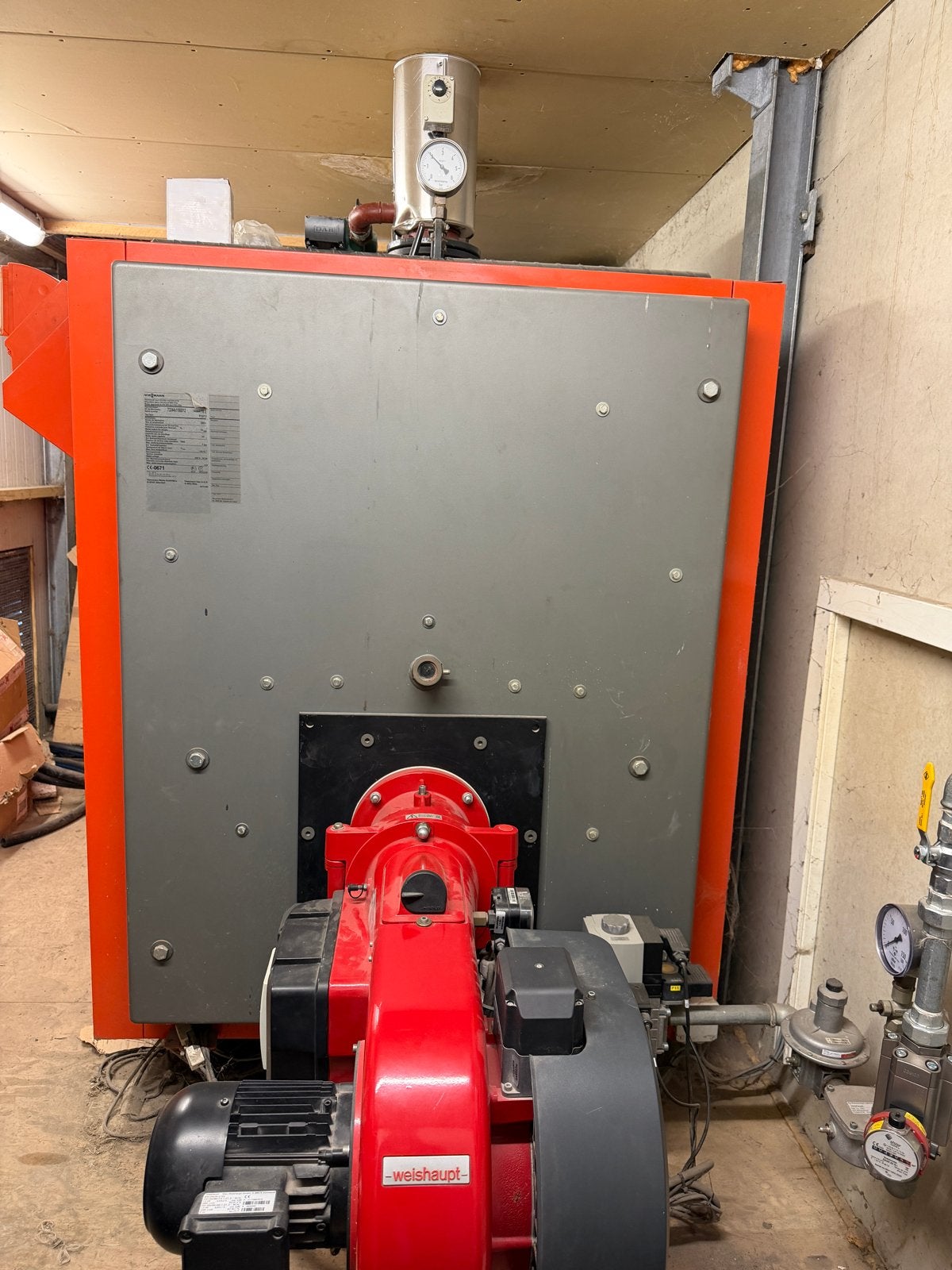 Viessmann Propaan Gasketel 720 kW met Weishaupt Brander, Ophalen, B, Hoog rendement (Hr), Cv-ketel of Combi-ketel