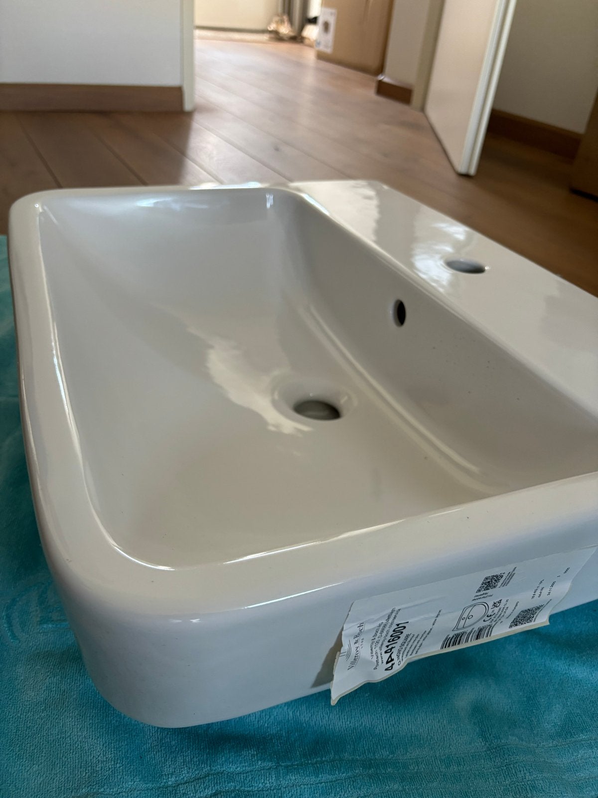 Villeroy & Boch O.NOVO SQUARE Wastafel - Nieuw in doos, Ophalen, Nieuw, Wastafel