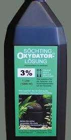 Söchting oxydator vloeistof 3%, 1 liter, Ophalen of Verzenden, Nieuw, Leeg aquarium