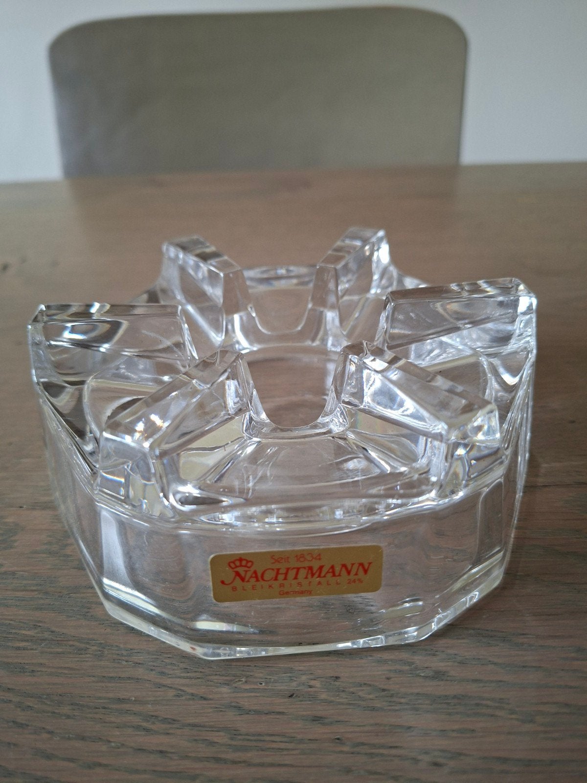 Theelichthouder, warmhouder kristal, Nachtmann, Ophalen of Verzenden
