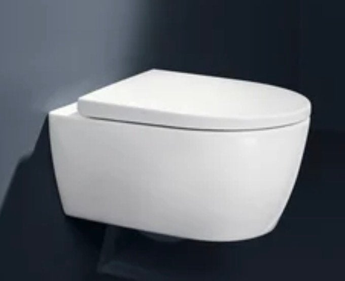 (Nieuw) mGeberit iCon Wandcloset Diepspoel TurboFlush + bril, Doe-het-zelf en Verbouw, Sanitair, Ophalen, Nieuw, Toilet