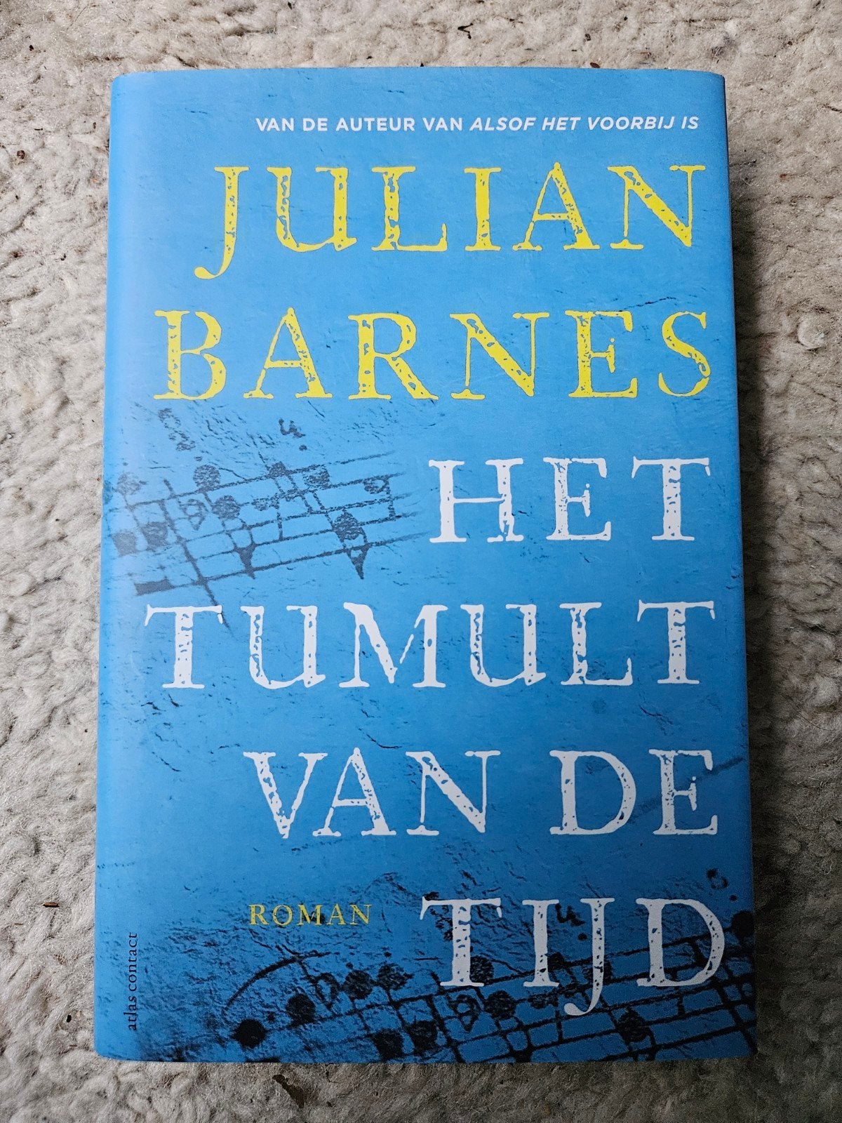 Julian Barnes - Het Tumult van de Tijd (Roman), Ophalen of Verzenden, Zo goed als nieuw, Julian Barnes, Nederland