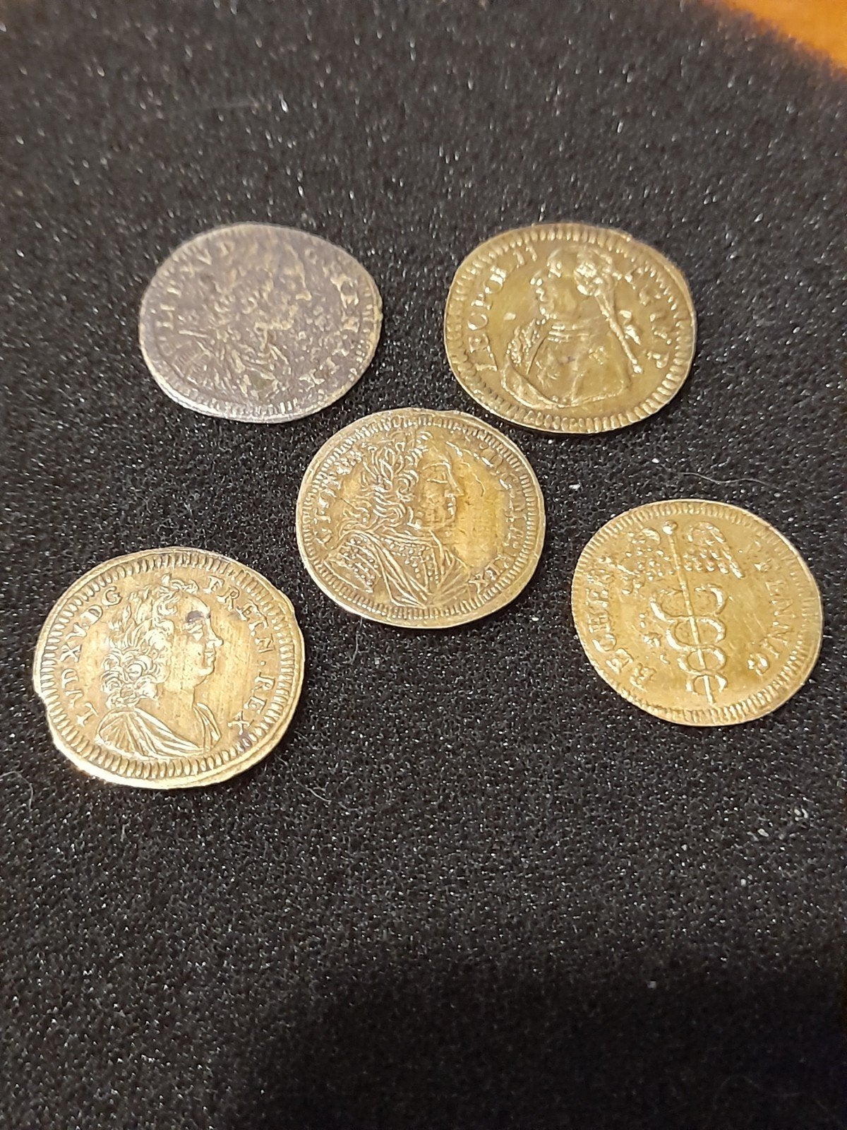 5 Neurenbergse Rekenpenningen - Perfecte Staat, Ophalen of Verzenden, Duitsland, Setje