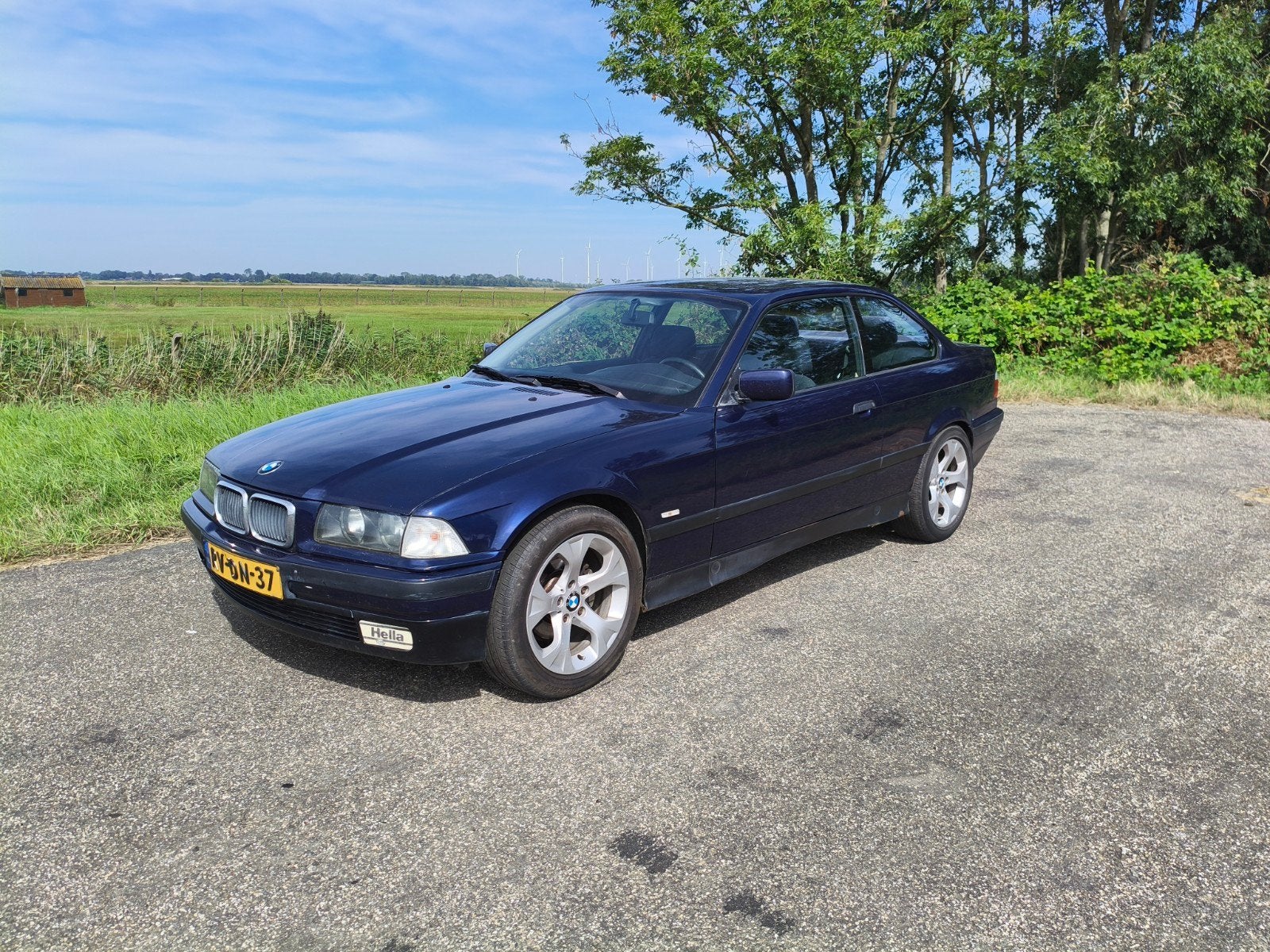 BMW 3-Serie 1.6 I 316 Coupe AUT 1997 Blauw, Automaat, 4 cilinders, Origineel Nederlands, Blauw