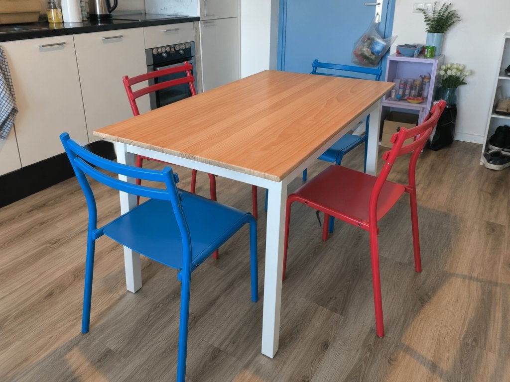IKEA PINNTORP eettafel 125x75 cm | dining table, Ophalen, Gebruikt, 100 tot 150 cm, 50 tot 100 cm