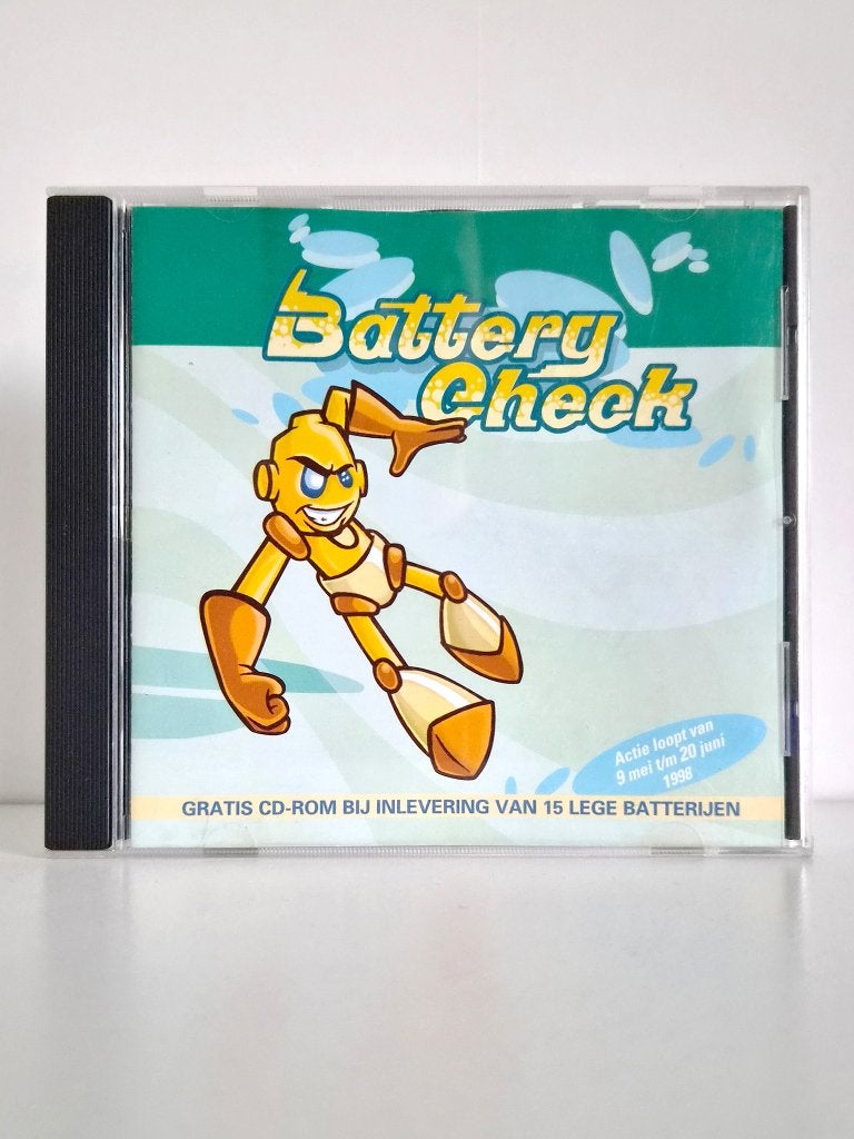 Battery Check - PC cd-rom, Spelcomputers en Games, 1 speler, Ophalen of Verzenden, Zo goed als nieuw, Vanaf 3 jaar