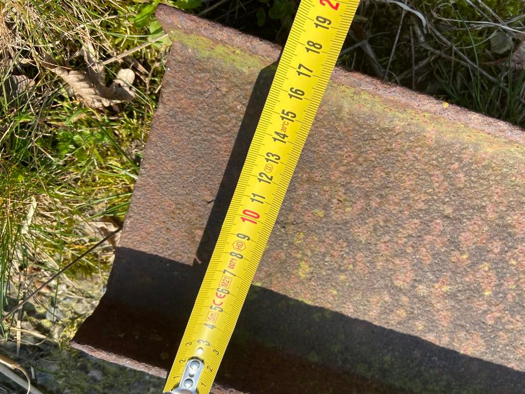 Ijzeren u balk, Doe-het-zelf en Verbouw, Metalen, Ophalen, Zo goed als nieuw, IJzer