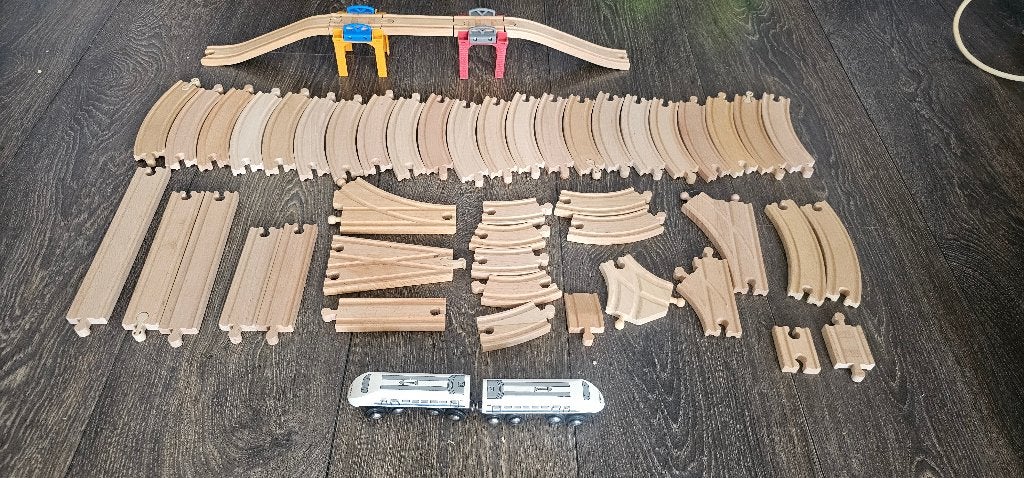 Set 8, Thomas de trein Hout, Ophalen of Verzenden, Gebruikt