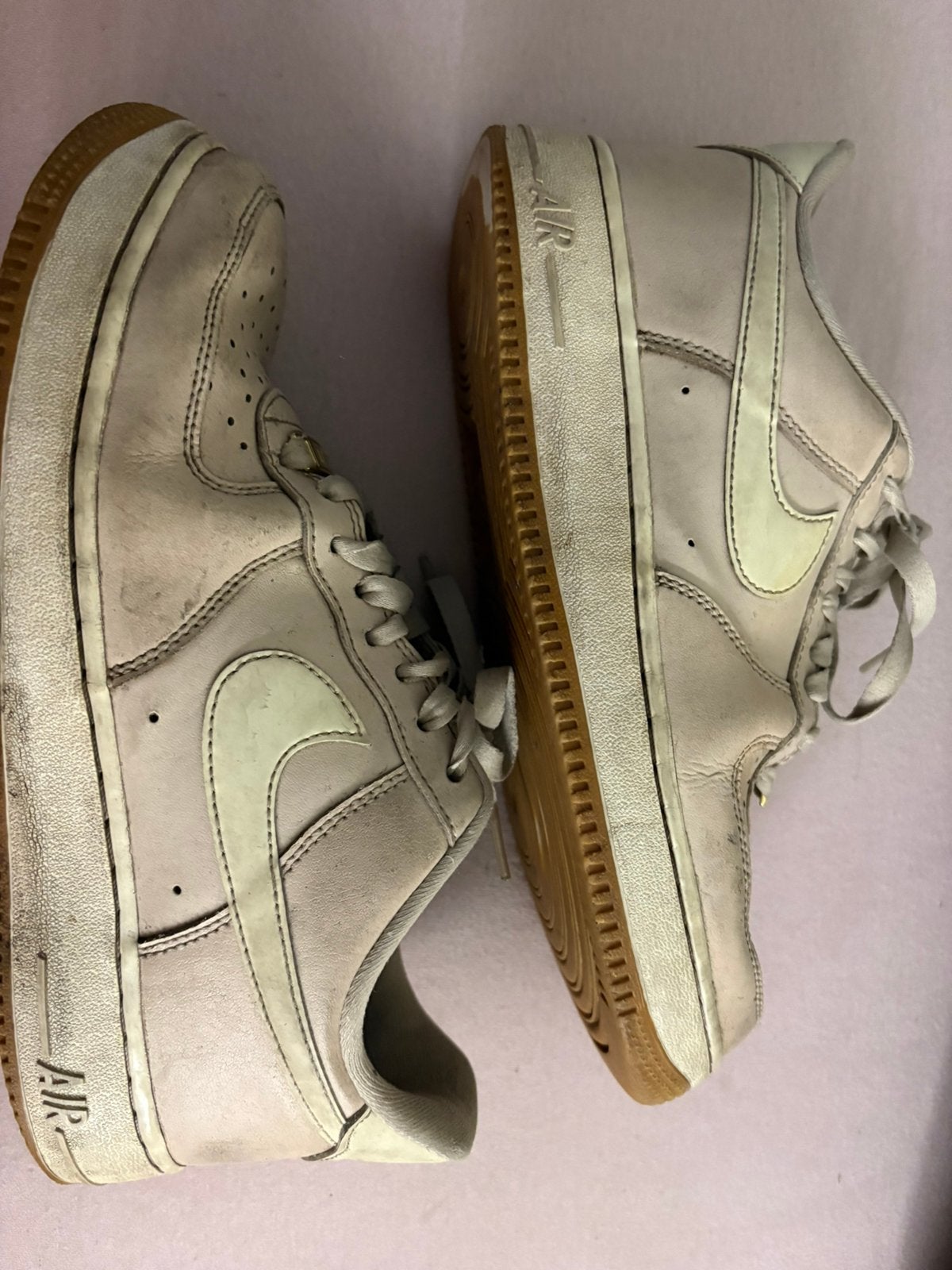 Afgedragen nike air force, Kleding | Dames, Schoenen, Verzenden, Gedragen, Wit, Sneakers of Gympen