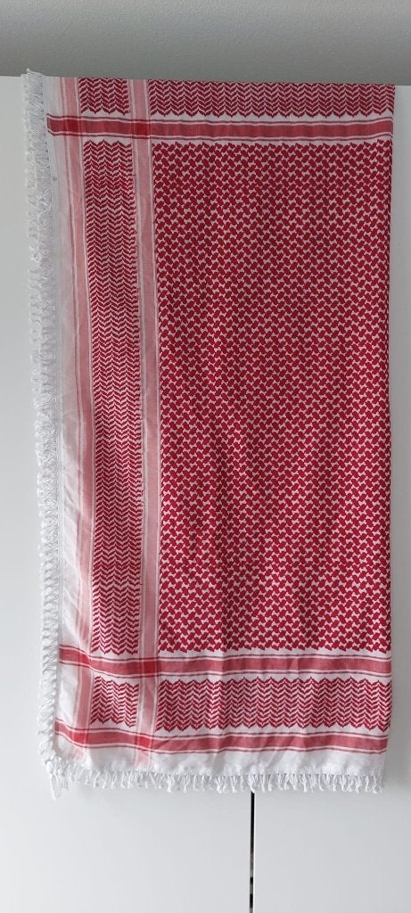 Jordaanse Shemagh-sjaal (Keffiyeh), Ophalen of Verzenden, Nieuw, Overige maten, Sjaal