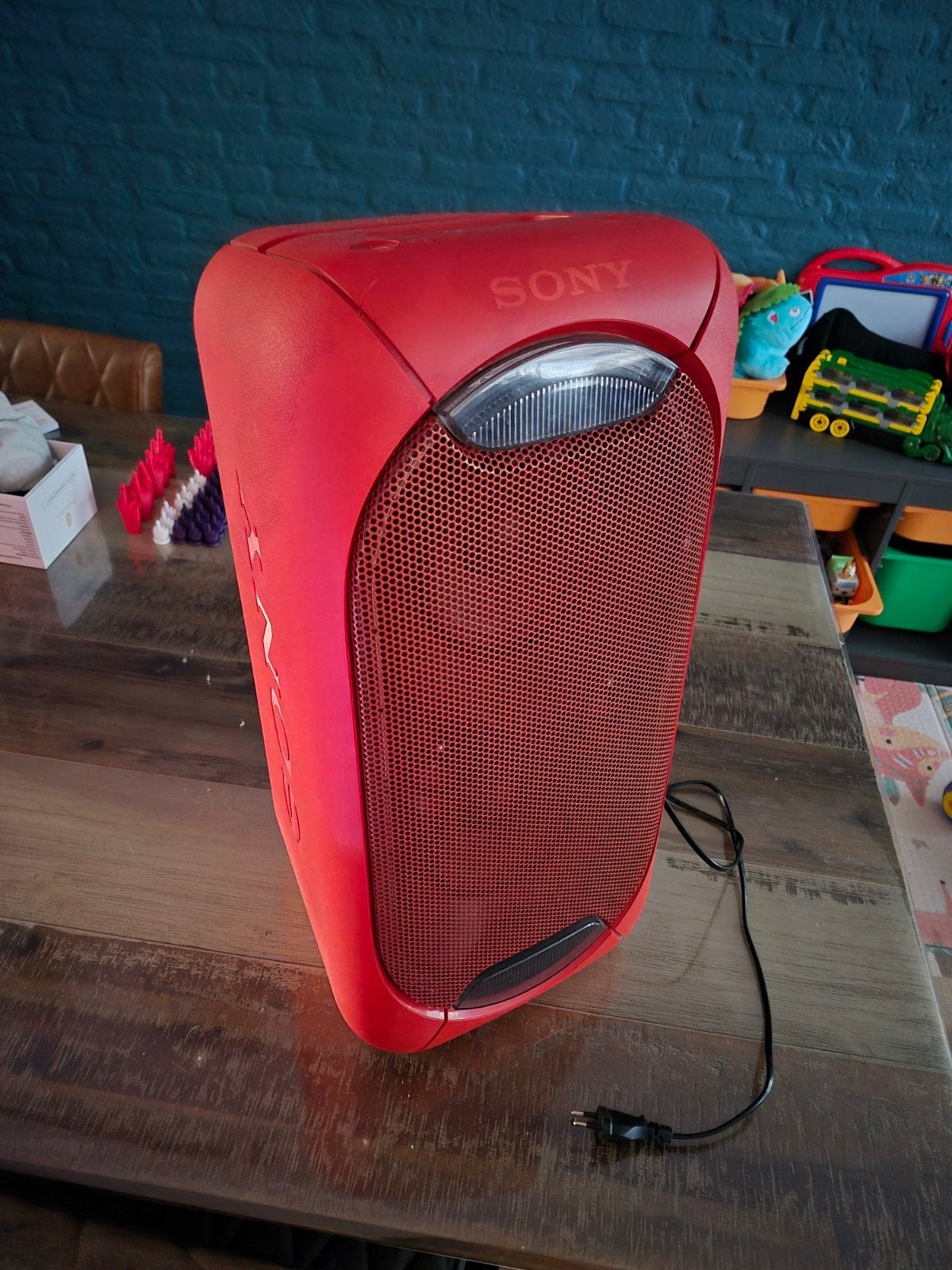 Sony GTK-XB60 Party Speaker - Rood, Audio, Tv en Foto, Luidsprekers, Gebruikt, Party speaker, Bluetooth, Sony