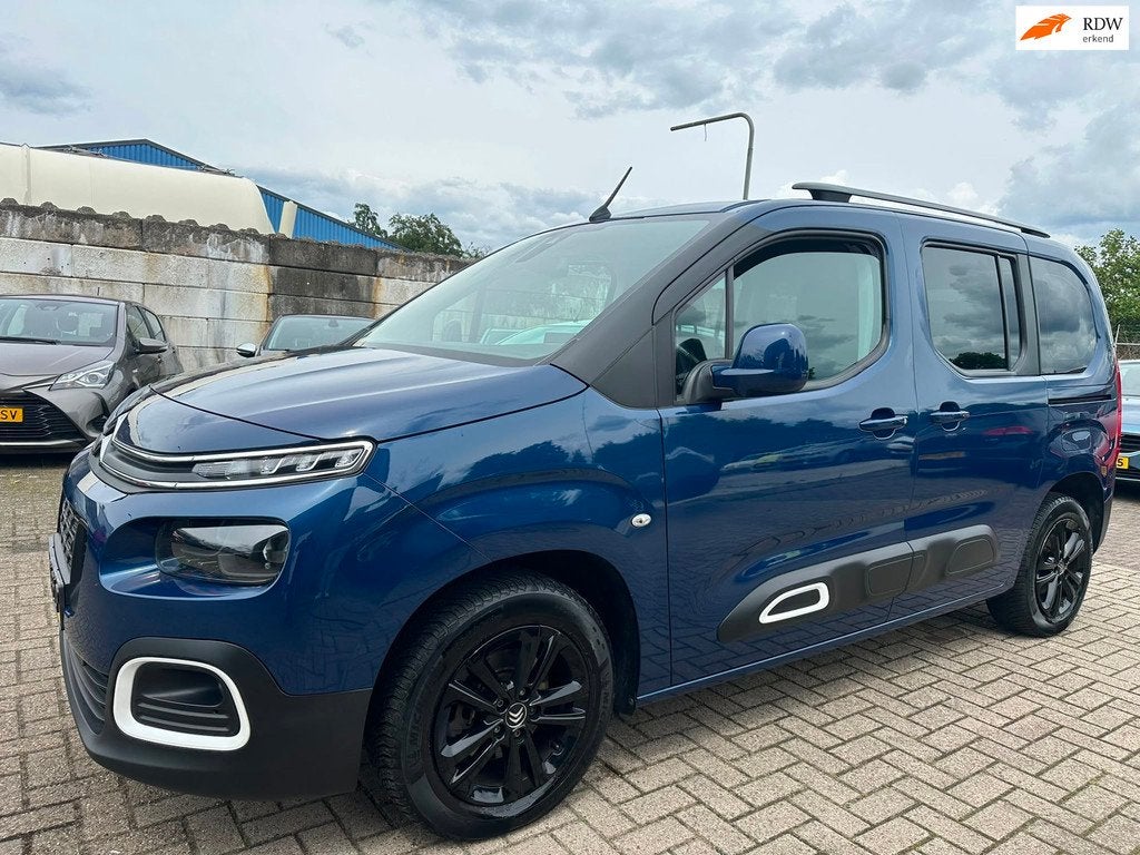 Citroen Berlingo 1.2 PureTech Feel CLIMA/ CRUISE/ NAVI/ CARP, Auto's, Citroën, Voorwielaandrijving, Stof, Gebruikt, 1199 cc