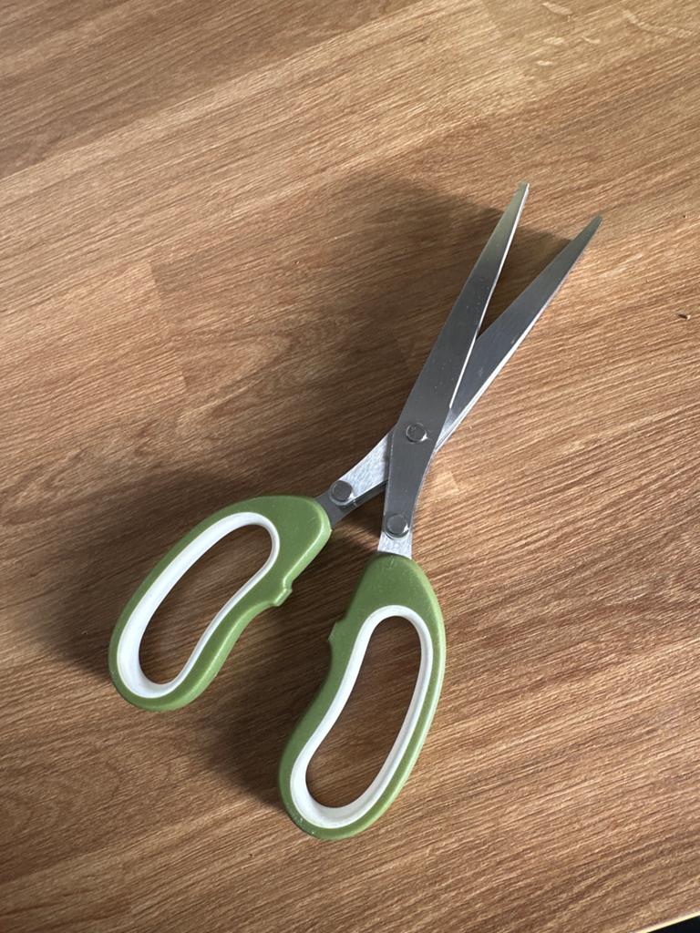 Handige kruidenschaar met meerdere bladen, Ophalen of Verzenden, Metaal, Overige merken, Groen
