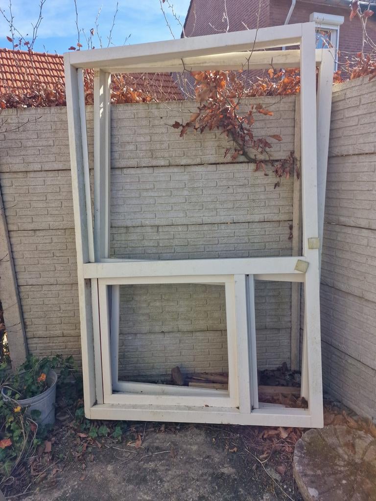 Hardhouten kozijnen, Doe-het-zelf en Verbouw, Ophalen, Hout, Raamkozijn