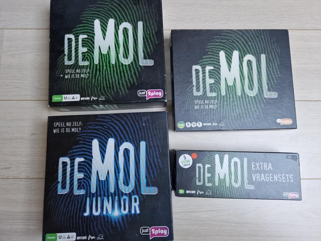 wie is de mol collectie spellen spel game bordspel mol? ?, Ophalen of Verzenden