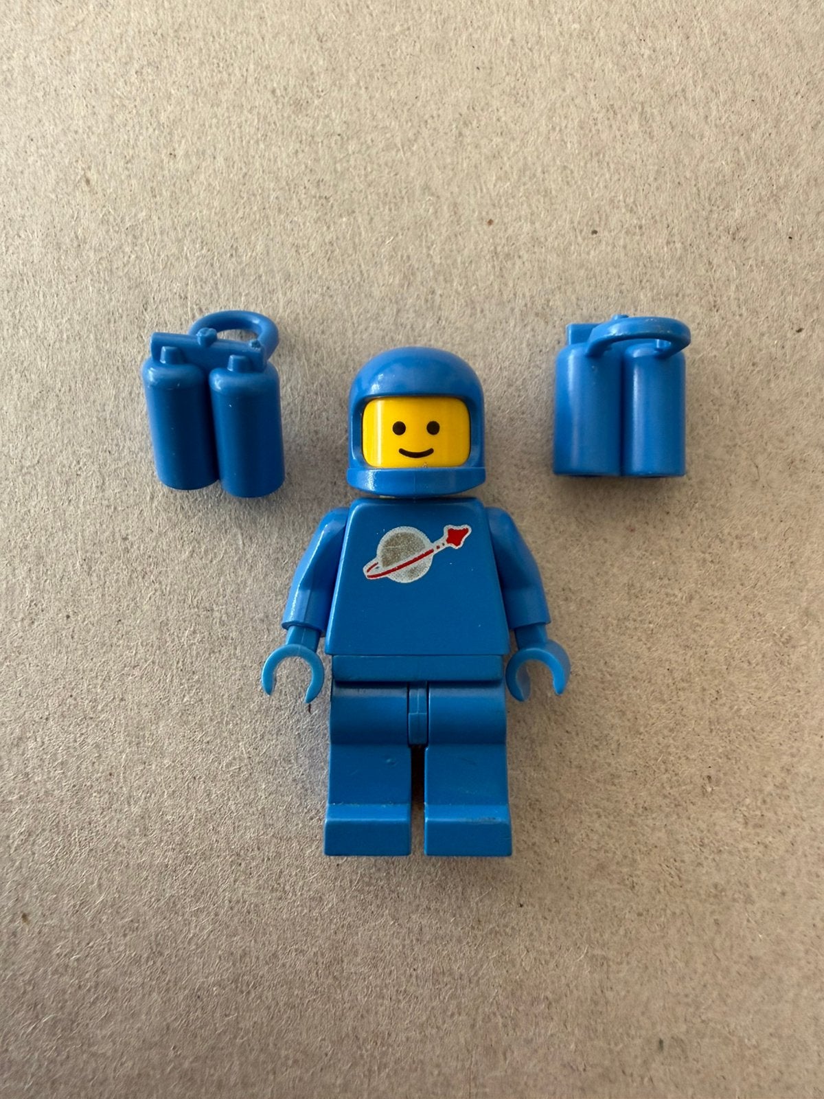 Lego classic space astronaut Blauw 80’s, Inclusief minifiguren, Lego, Ophalen of Verzenden, Zo goed als nieuw