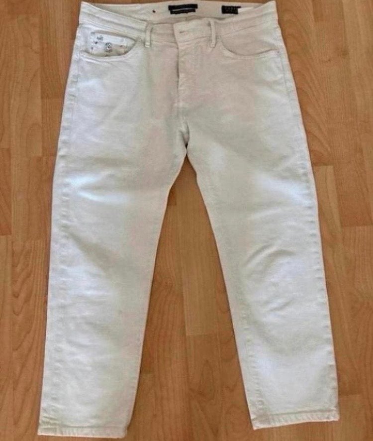 MAISON SCOTCH Witte 7/8 broek, Kleding | Dames, Maat 38/40 (M), Verzenden, Wit, Zo goed als nieuw