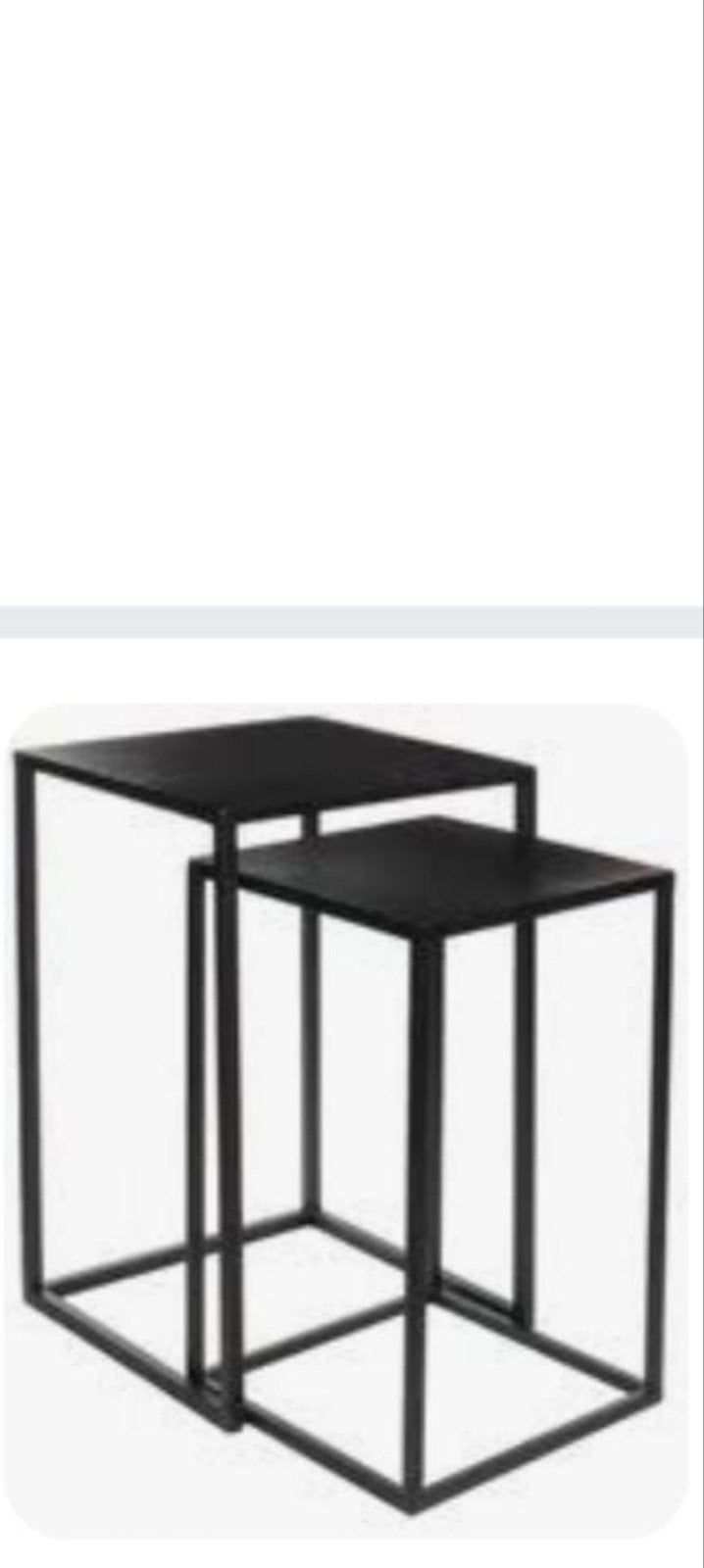 tafels 2 stuks voor €15, Ophalen of Verzenden, Rechthoekig, 75 cm of meer, 60 cm of meer