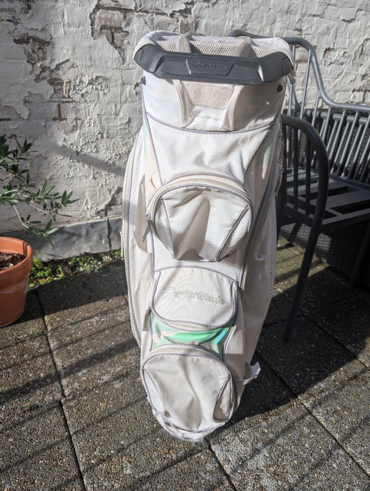 TaylorMade Golftas Wit, Sport en Fitness, Ophalen, Gebruikt, Tas