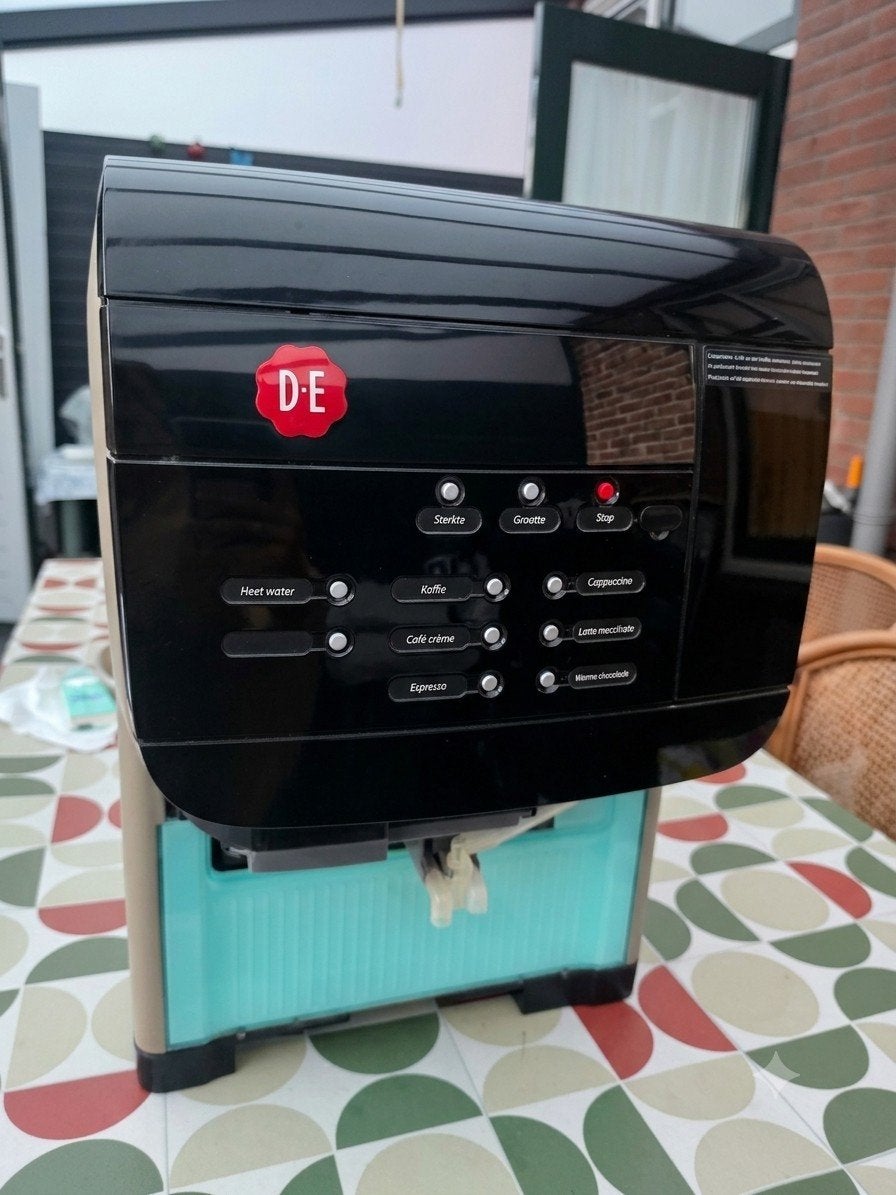 Douwe Egberts Cafitesse Excellence compact black watertank, 10 kopjes of meer, Ophalen, Nieuw, Koffiemachine