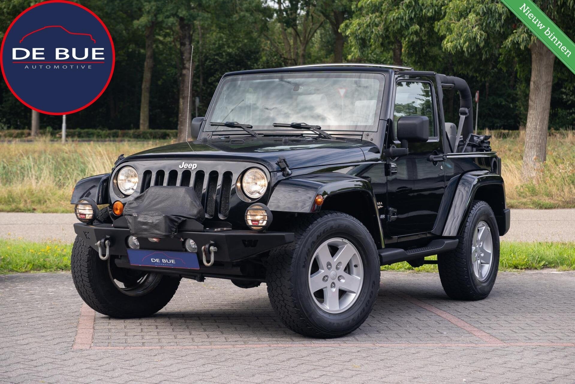 Jeep Wrangler 3.8 Sahara Automaat|Cabrio|Org NL NAP|2 Eig.|A, Auto's, Jeep, Dealer onderhouden, Gebruikt, 1715 kg, 2000 kg