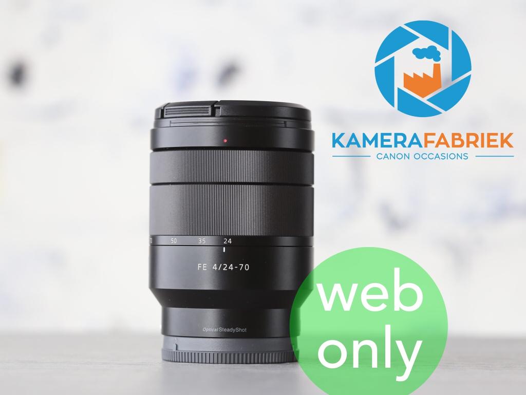 Sony FE 24-70mm f/4 ZA OSS - 1 jaar garantie!, Niet ingevuld, Verzenden, Niet ingevuld, Zo goed als nieuw